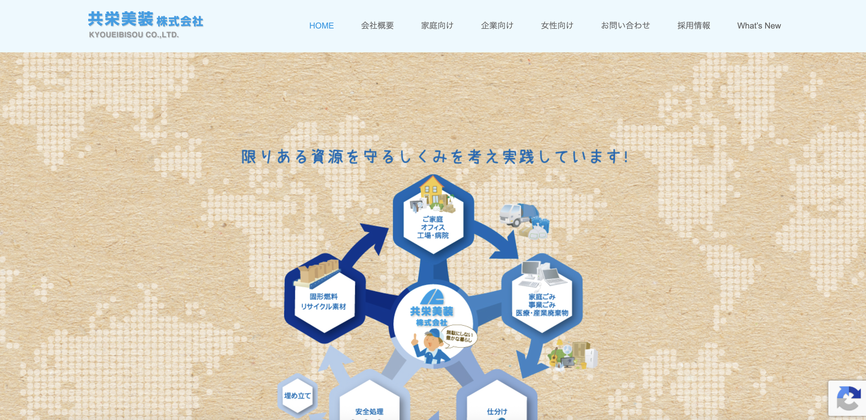 共栄美装株式会社の公式サイト